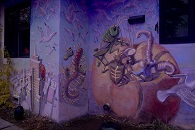 Mural: James and the Giant Peach - Chalk