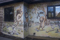 Mural: Wild Things - Chalk