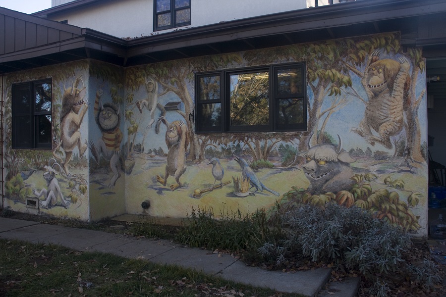 Mural: Wild Things - Chalk