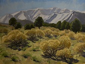 The Great Sand Dunes: May Snow - Oil