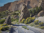 Pueblo Canyon Hoodoos - Oil